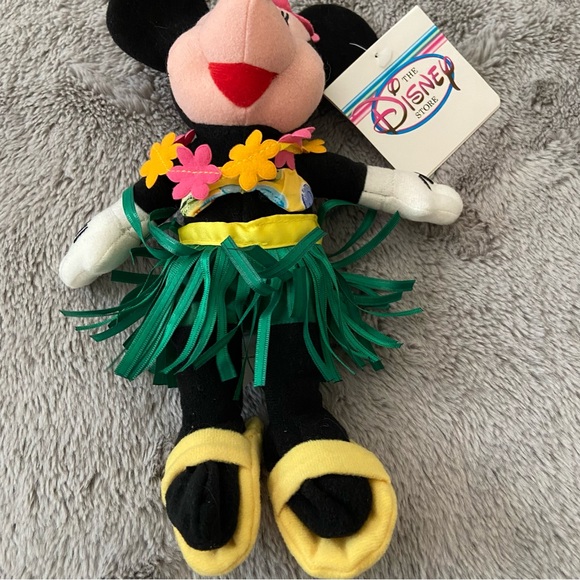 NWT Vintage Disney Beanie Baby Hula Minnie - Picture 3 of 5